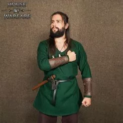 Brazales De Piel Auténtica De Guerrero Rico -Armadura Ventas 701746BR 6