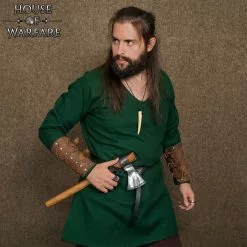 Brazales Vikingos De Cuero Auténtico -Armadura Ventas 701749BR 5