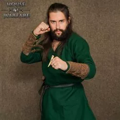 Brazales Vikingos De Cuero Auténtico -Armadura Ventas 701749BR 6