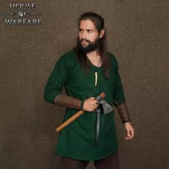 Brazaletes Artesanales De Cuero Auténtico De Ragnar -Armadura Ventas 701752BR 3