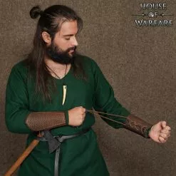 Brazaletes Artesanales De Cuero Auténtico De Ragnar -Armadura Ventas 701752BR 4