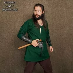 Brazaletes Jarl De Piel Auténtica Con Tachuelas -Armadura Ventas 701759BK 5