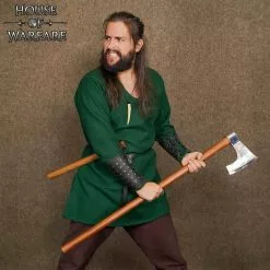 Brazaletes Jarl De Piel Auténtica Con Tachuelas -Armadura Ventas 701759BK 6