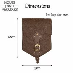 Riñonera Auténtica "Shylock" Hecha A Mano -Armadura Ventas 701765BR 2