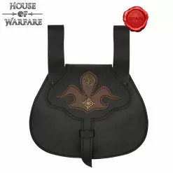 "The Burglar" Riñonera De Piel Auténtica Hecha A Mano