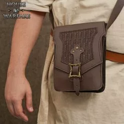 Bolso Satchel Artesanal Noble Medieval -Armadura Ventas 701773BR 5