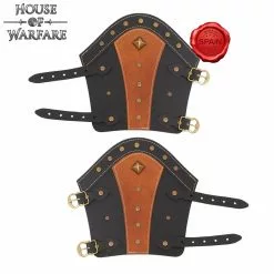 Brazales De Soldado Mongol De Fantasía