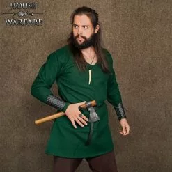 Brazaletes De Cuero "Shylock" Hechos A Mano -Armadura Ventas 701781BK 4