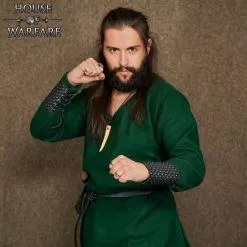 Brazaletes De Cuero "Shylock" Hechos A Mano -Armadura Ventas 701781BK 6