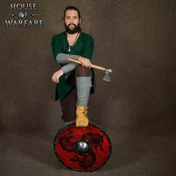 Fenrir Handcrafted Wooden Shield With 1.5 Mm Steel Shield Boss 10 Fenrir Handcrafted Wooden Shield With 1.5 Mm Steel Shield Boss -Armadura Ventas 701804 4 2