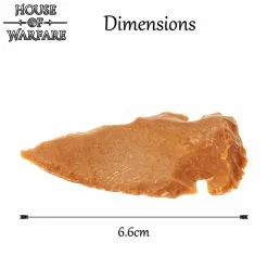 Histórica Punta De Flecha Neolítica De Sílex 6,6 Cm -Armadura Ventas 701813 2