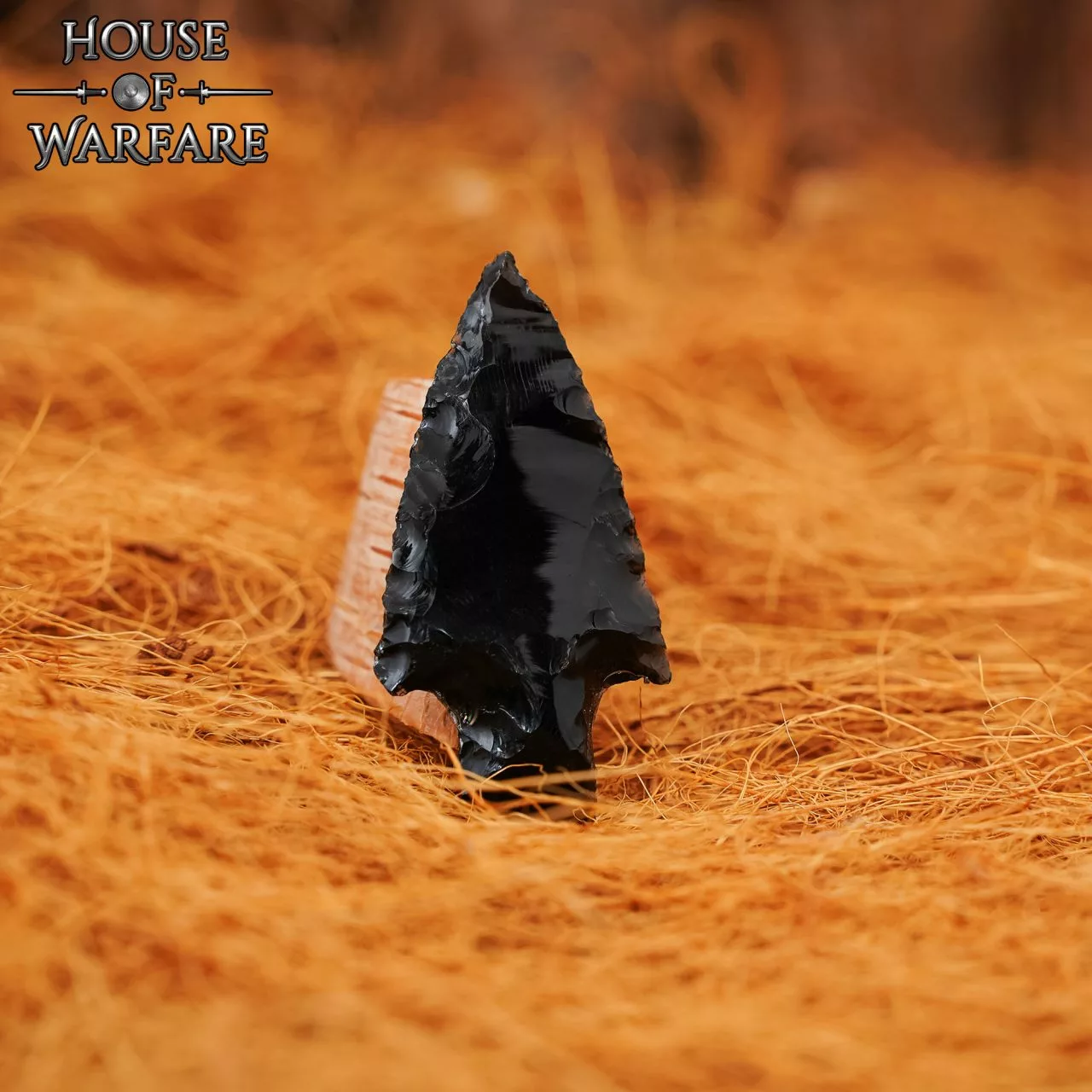 Punta De Flecha Pequeña De Obsidiana Negra Prehistórica 4,8 Cm 8 Punta De Flecha Pequeña De Obsidiana Negra Prehistórica 4,8 Cm - Imagen 6