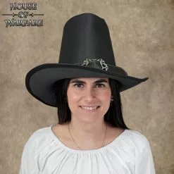 Sombrero De Piel Auténtica The Dark Witcher 13 Sombrero De Piel Auténtica The Dark Witcher -Armadura Ventas 701834BK 6