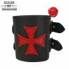 Pulsera De Cuero Fantasía Del Cruzado -Armadura Ventas 701849 1