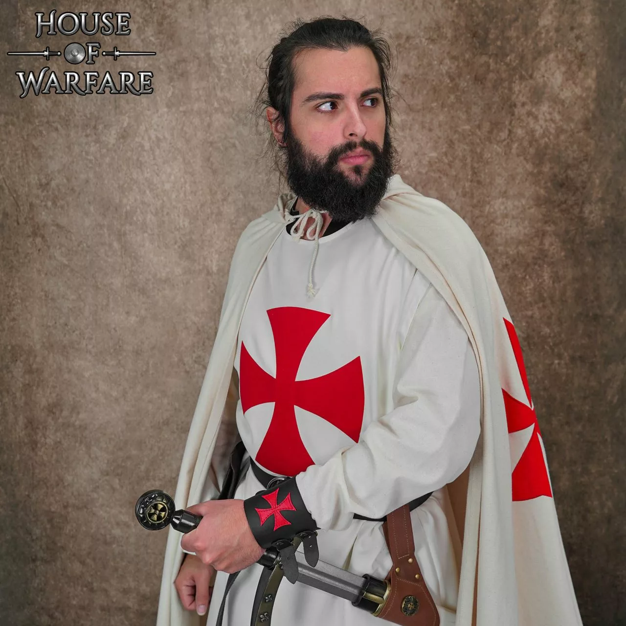 Pulsera De Cuero Fantasía Del Cruzado 4 Pulsera De Cuero Fantasía Del Cruzado - Imagen 2