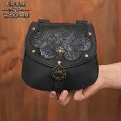 Riñonera Medieval De Fantasía Hecha A Mano En Piel Auténtica -Armadura Ventas 701852BK 3