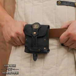 Riñonera De Cuero Artesanal Archer Of The Realm -Armadura Ventas 701856BK 3