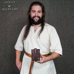 Riñonera De Cuero Artesanal Archer Of The Realm -Armadura Ventas 701856BR 6