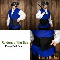 Fajín Pirata Raiders Of The Sea -Armadura Ventas 7771BK pattern 2