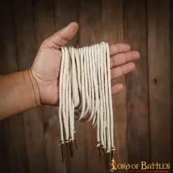 Aiglets Medievales De Latón Puro Tejido Crudo Cuerdas Accesorio Ideal Para Ropa