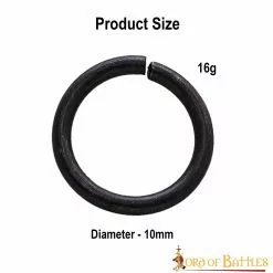 Anillos Sueltos De Acero Dulce Conificado De 10 Mm 10 Anillos Sueltos De Acero Dulce Conificado De 10 Mm -Armadura Ventas 815BK 3 1