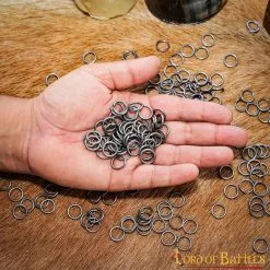 Anillas Sueltas De Acero Dulce 9 Mm Natural -Armadura Ventas 816N 4