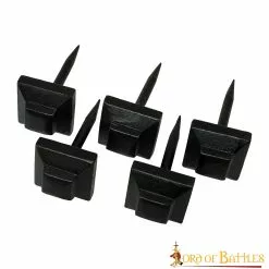 Clavos De Hierro Vintage Forjados A Mano Juego De 5 Piezas