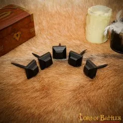 Clavos De Hierro Vintage Forjados A Mano Juego De 5 Piezas -Armadura Ventas 8338 5pcs 6