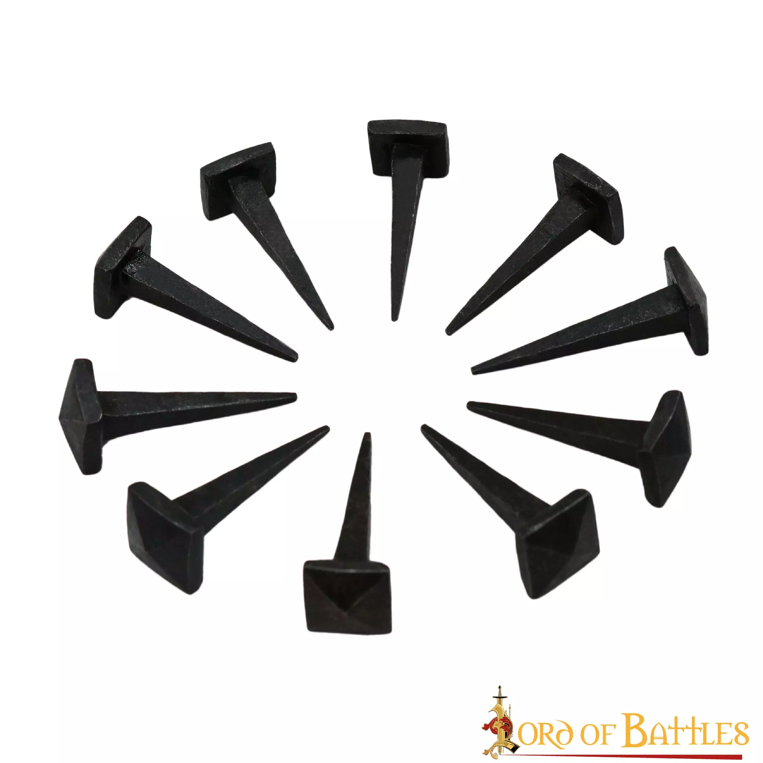 Clavos De Hierro Forjados A Mano Juego De 10 Piezas Accesorio Funcional 4 Clavos De Hierro Forjados A Mano Juego De 10 Piezas Accesorio Funcional - Imagen 2