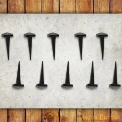 Clavos De Hierro Forjados A Mano Juego De 10 Piezas Accesorio Funcional 13 Clavos De Hierro Forjados A Mano Juego De 10 Piezas Accesorio Funcional -Armadura Ventas 8343 10Pcs 6