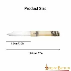 Cuchillo Plegable De Acero Inoxidable Con Mango De Hueso 10 Cuchillo Plegable De Acero Inoxidable Con Mango De Hueso -Armadura Ventas 8410 3