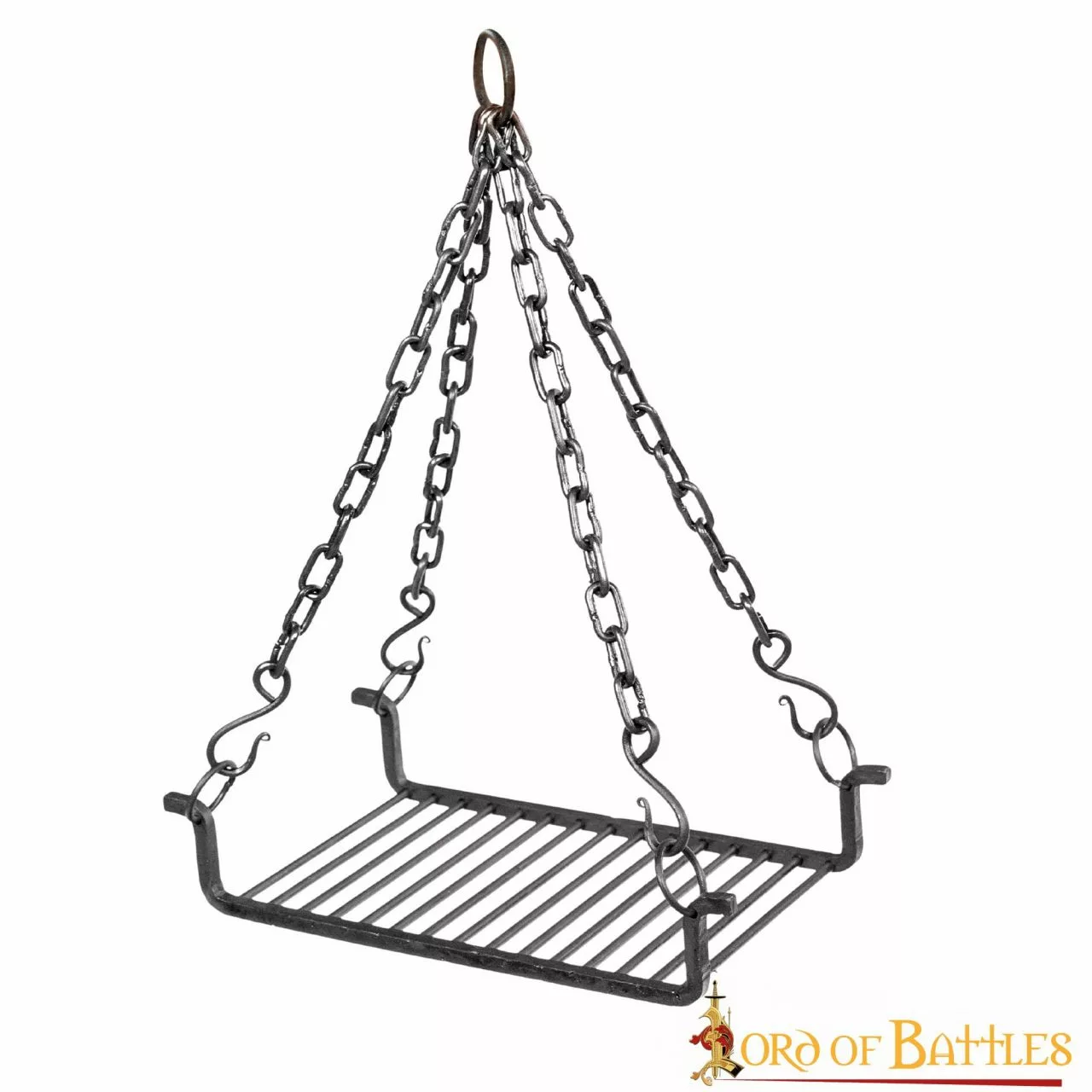 Parrilla De Hierro Forjada A Mano Accesorio De Camping Totalmente Funcional 4 Parrilla De Hierro Forjada A Mano Accesorio De Camping Totalmente Funcional - Imagen 2