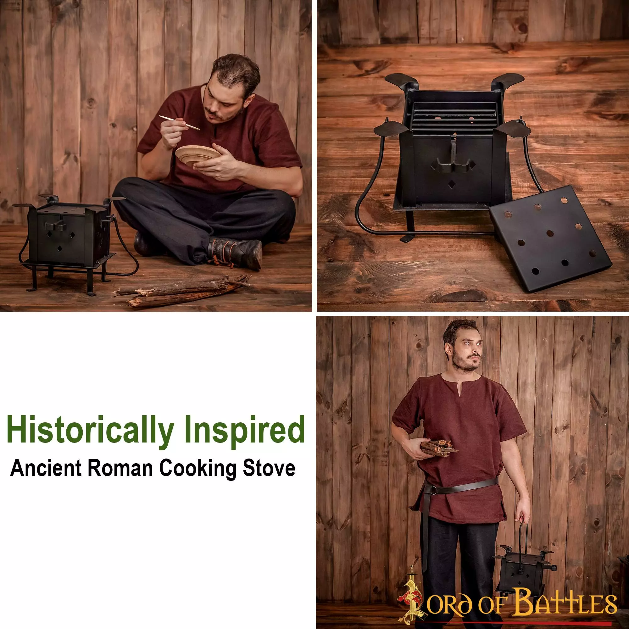 Réplica Histórica De La Antigua Cocina Y Parrilla Romanas 7 Réplica Histórica De La Antigua Cocina Y Parrilla Romanas - Imagen 5