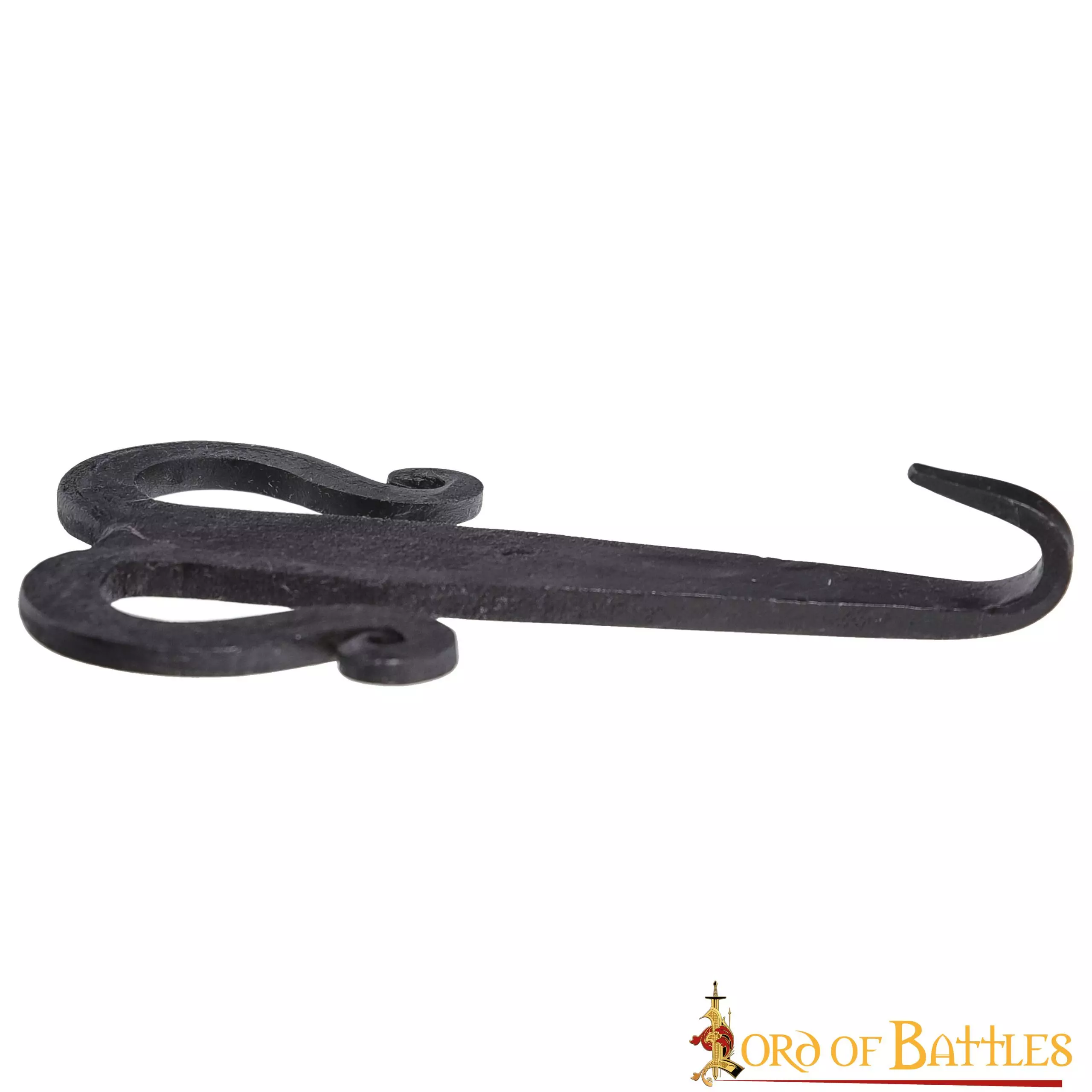 Hebilla De Gancho De Cinturón Celta De Hierro Forjado A Mano Accesorio Medieval Funcional 4 Hebilla De Gancho De Cinturón Celta De Hierro Forjado A Mano Accesorio Medieval Funcional - Imagen 2