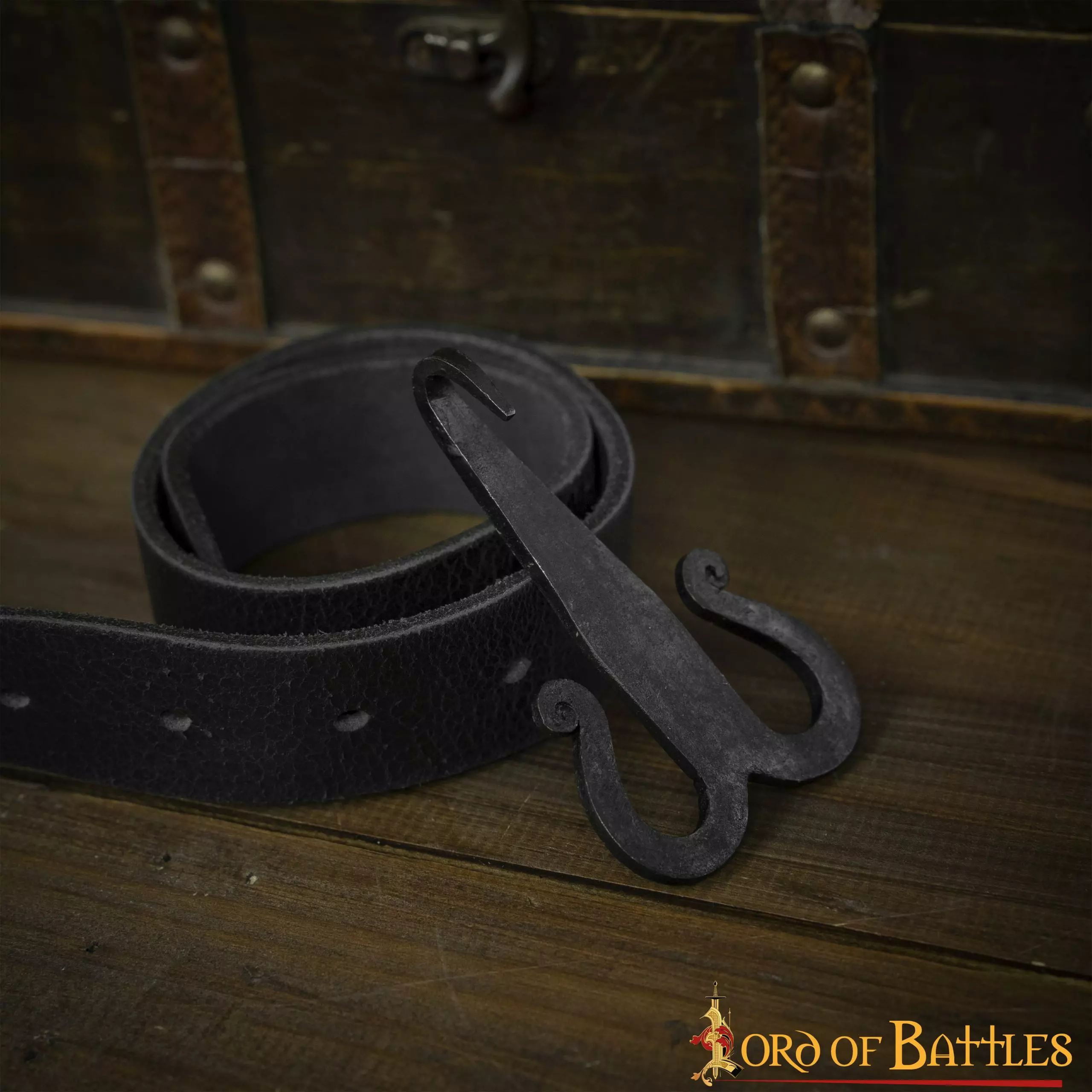 Hebilla De Gancho De Cinturón Celta De Hierro Forjado A Mano Accesorio Medieval Funcional 8 Hebilla De Gancho De Cinturón Celta De Hierro Forjado A Mano Accesorio Medieval Funcional - Imagen 6