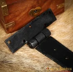 Bisagra De Puerta Vintage De Hierro Hecha A Mano Accesorio Funcional Rústico -Armadura Ventas 8528 8