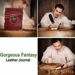 Diario Medieval Con Piedra Incrustada Hecho A Mano Diario De Notas En Piel Genuina 12 Diario Medieval Con Piedra Incrustada Hecho A Mano Diario De Notas En Piel Genuina -Armadura Ventas 8604 pattern 2