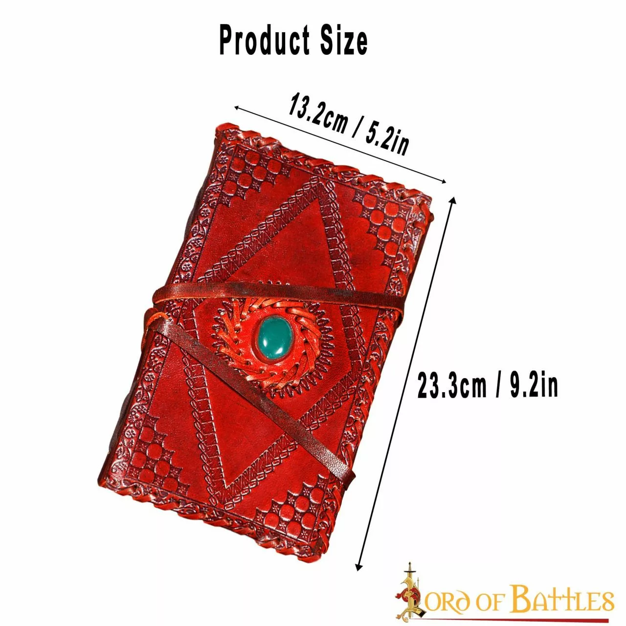 Diario Medieval De Piedra Hecho A Mano En Piel Genuina Diario De Notas 5 Diario Medieval De Piedra Hecho A Mano En Piel Genuina Diario De Notas - Imagen 3