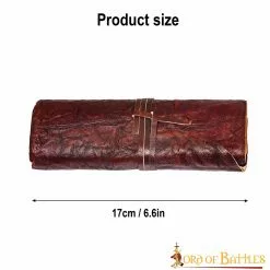 The Mythical Wanderer Diario De Pergaminos De Cuero Marrón 10 The Mythical Wanderer Diario De Pergaminos De Cuero Marrón -Armadura Ventas 8621BR 3 1