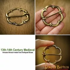 Juego De 5 Broches Anulares Medievales De Los Siglos XIII-XIV 11 Juego De 5 Broches Anulares Medievales De Los Siglos XIII-XIV -Armadura Ventas 8810 pattern1 2 2