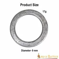 Anillas Planas De Acero Macizo Sueltas Para Armaduras Medievales De Cota De Malla -Armadura Ventas 886N 3 1