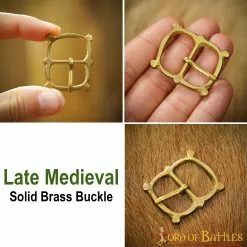 Juego De 5 Hebillas Lisas De Latón Macizo Puro 11 Juego De 5 Hebillas Lisas De Latón Macizo Puro -Armadura Ventas 8904 pattern1 2