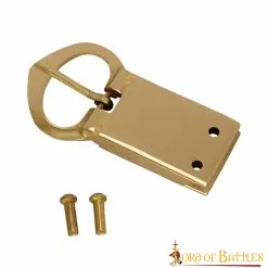 Preciosa Hebilla De Latón Macizo Para Cinturón Accesorio Para Cinturón Totalmente Funcional