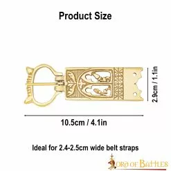 Hebilla De Cinturón De Latón Macizo Puro Medieval Tardío Para Trajes Medievales Renacentistas 10 Hebilla De Cinturón De Latón Macizo Puro Medieval Tardío Para Trajes Medievales Renacentistas -Armadura Ventas 8937 3 1