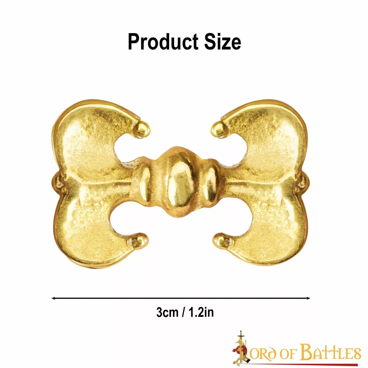 Juego De 5 Soportes De Cuero De Latón Macizo Renaissance Brilliant 5 Juego De 5 Soportes De Cuero De Latón Macizo Renaissance Brilliant - Imagen 3