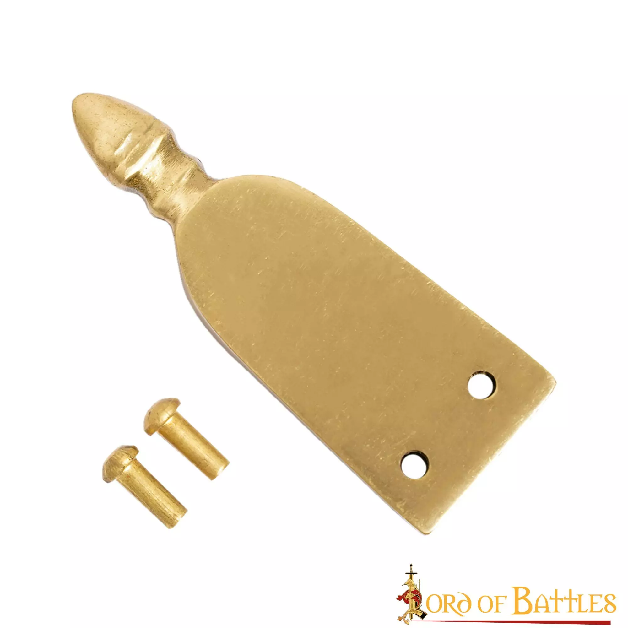 Cinto Medieval De Latón Puro Con Remaches 4 Cinto Medieval De Latón Puro Con Remaches - Imagen 2