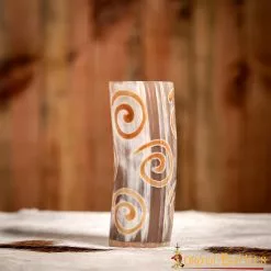 Taza De Cerveza Medieval Vikinga Hecha A Mano Con Auténtico Cuerno De Buey -Armadura Ventas 9 57