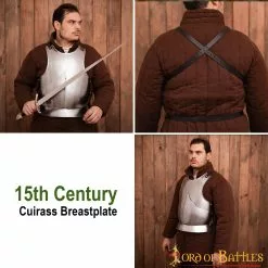 Peto Gótico Medieval Tardío Calibre 16 -Armadura Ventas 9103P pattern 2