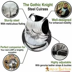 Coraza Gótica Medieval Tardía Calibre 16 11 Coraza Gótica Medieval Tardía Calibre 16 -Armadura Ventas 9106 Pattern 1 1