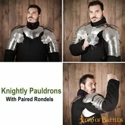 Paulardos Medievales Con Rondeles / Besagues Calibre 16 -Armadura Ventas 9204 pattern 2 1 1